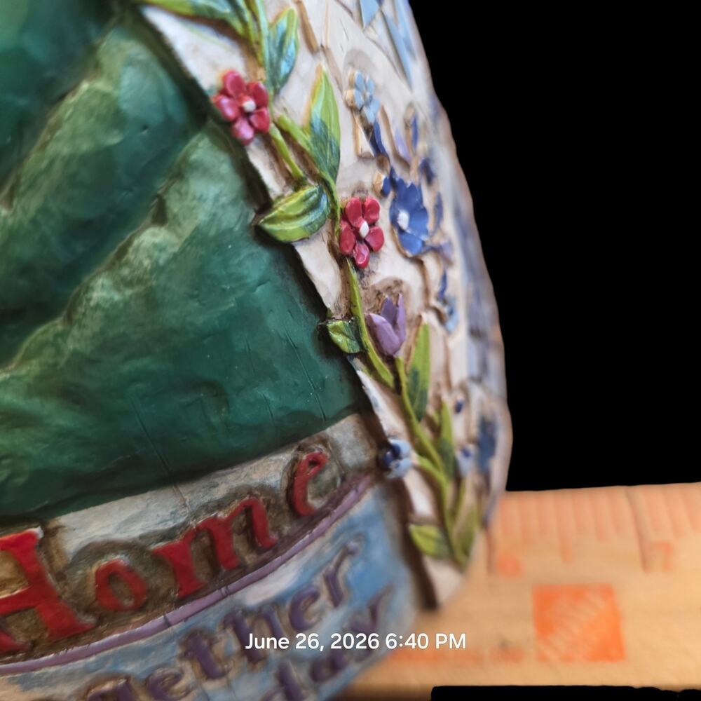 Jim Shore 4003513 "Peaceful Journey" Angel Figurine Enesco 11" Praying Memoriam - Picture 12 of 13